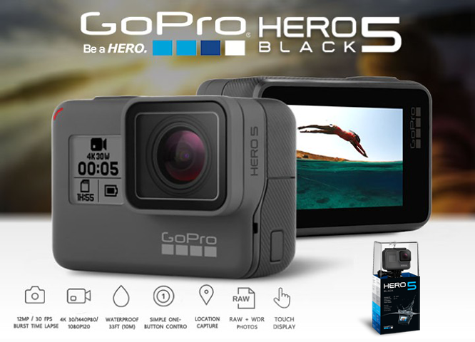 Gopro Hero 5 Black Action Camera Hatyai แอคชั่นคาเมร่า เจีย หาดใหญ่-2